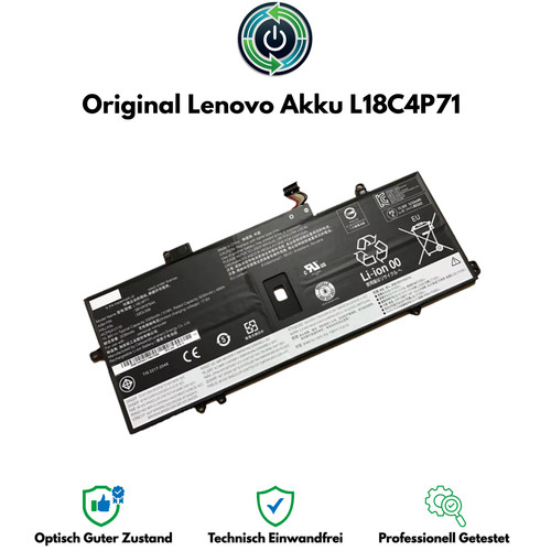Original lenovo akku - original, l18c4p71
